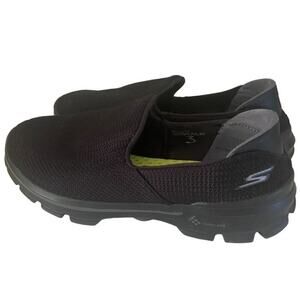 SKECHERS Men's  (Goga-Mat Technology) Walking  Slip-On  SN#53980 Black  Size 10.